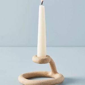 Sim Ceramics Wrapped Stoneware Taper Holder